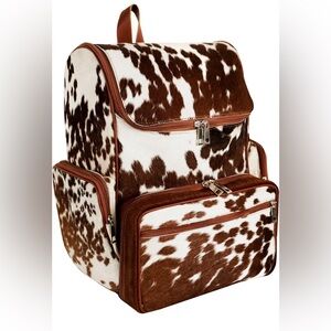 Leather Diaper Bag Backpack Maternity Leather Travel Backpack